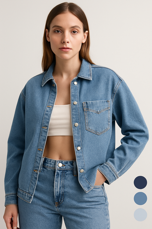 Jasmine Oversized Denim Jacket