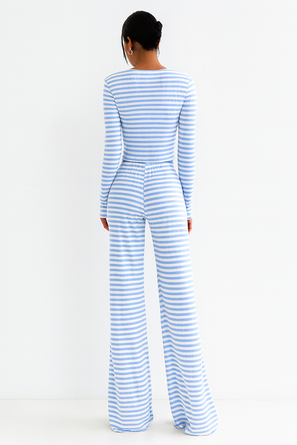 Lucy's Two-Piece Striped Set